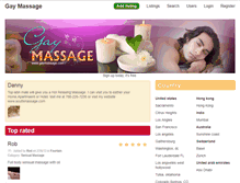 Tablet Screenshot of gaymassage.com